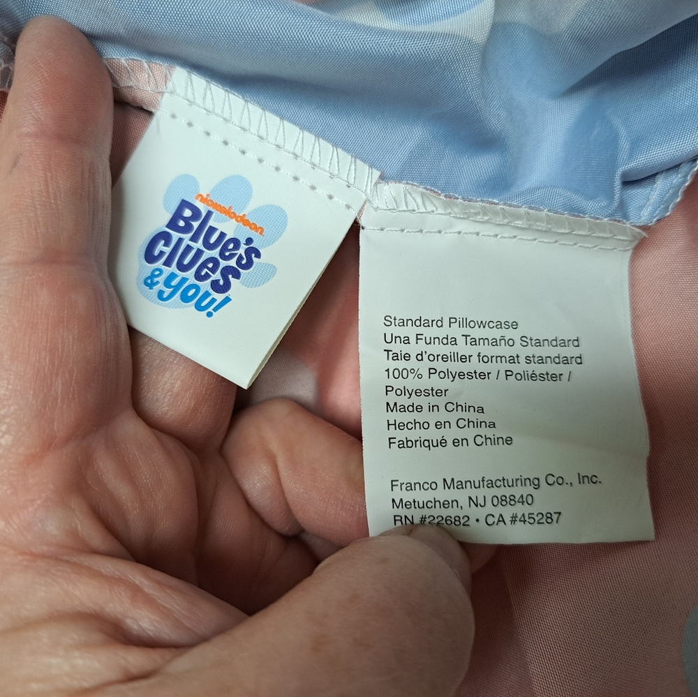 Blue's Clues And You Full Fitted Sheet and Pillowcase. - Picture 4 of 5